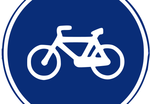 Señal de vía obligatoria para bicicletas