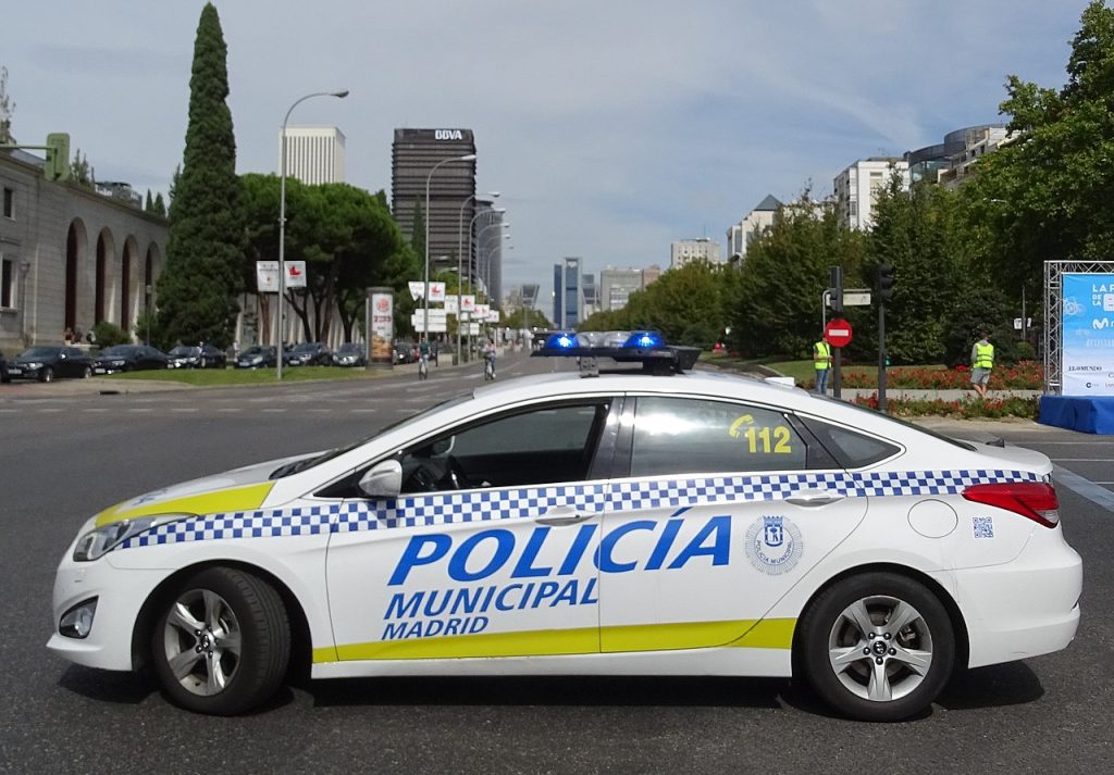 Coche de Policía Municipal de Madrid